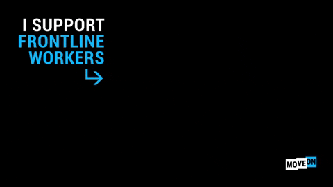 I Support. – Motion Zoom Background