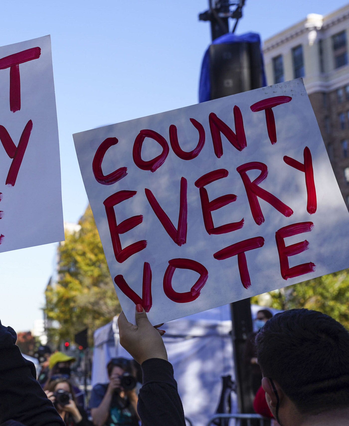 Count Every Vote Rally In Washington D.C.